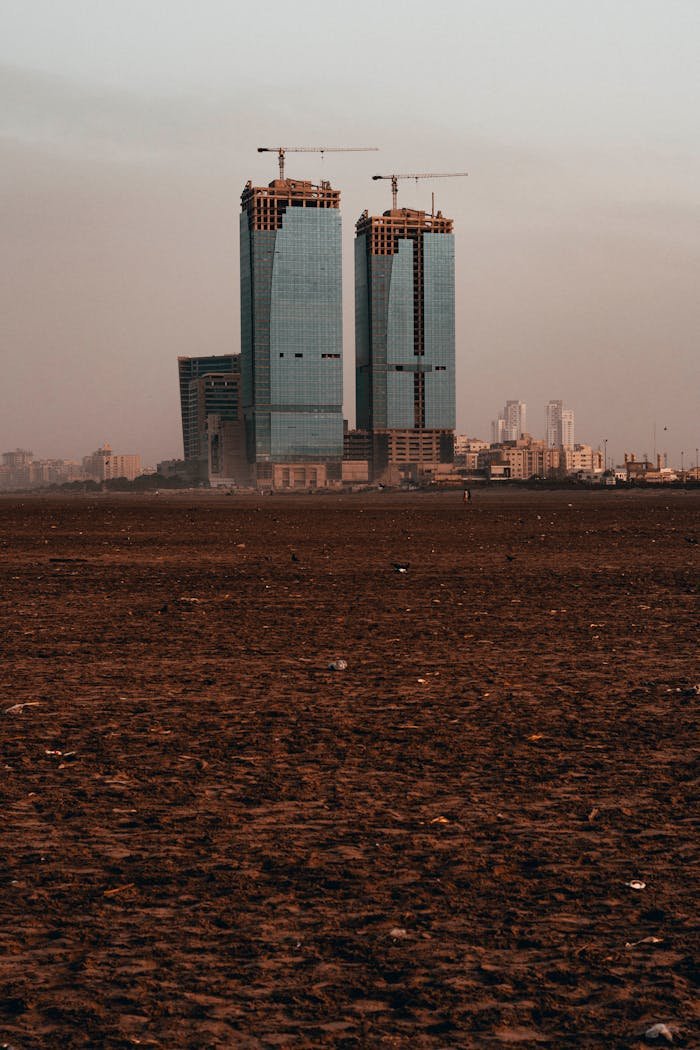 Blue High-rise Building